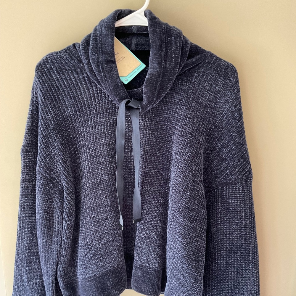 Prana Chenille Cowl Neck Sweater